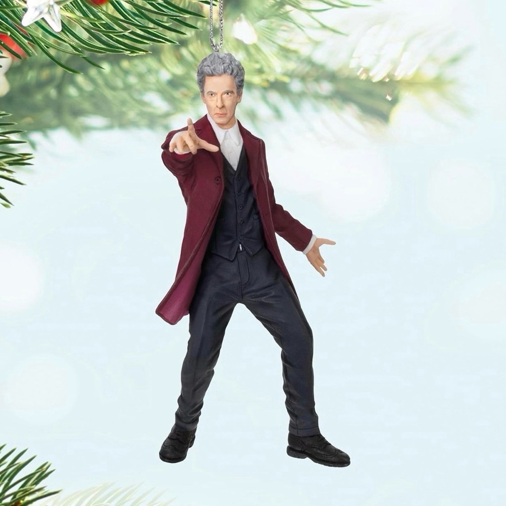 New Hallmark Christmas Ornament 2024 Doctor Who The Twelfth Doctor TV Show